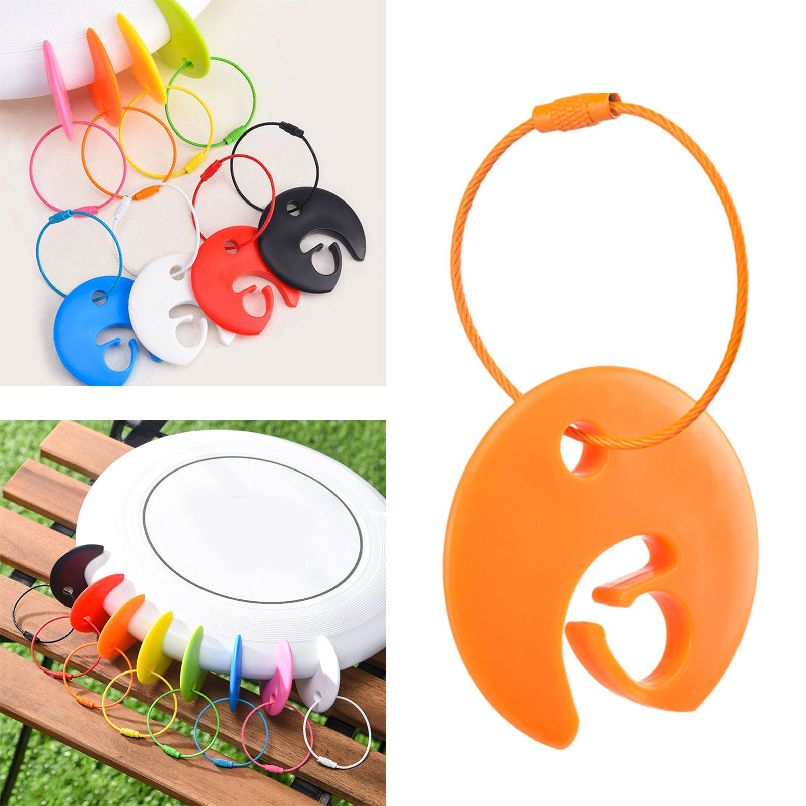 Disc Clip Durable Disc Carrying Accessory Outdoor Sports Disc Carrier Orange