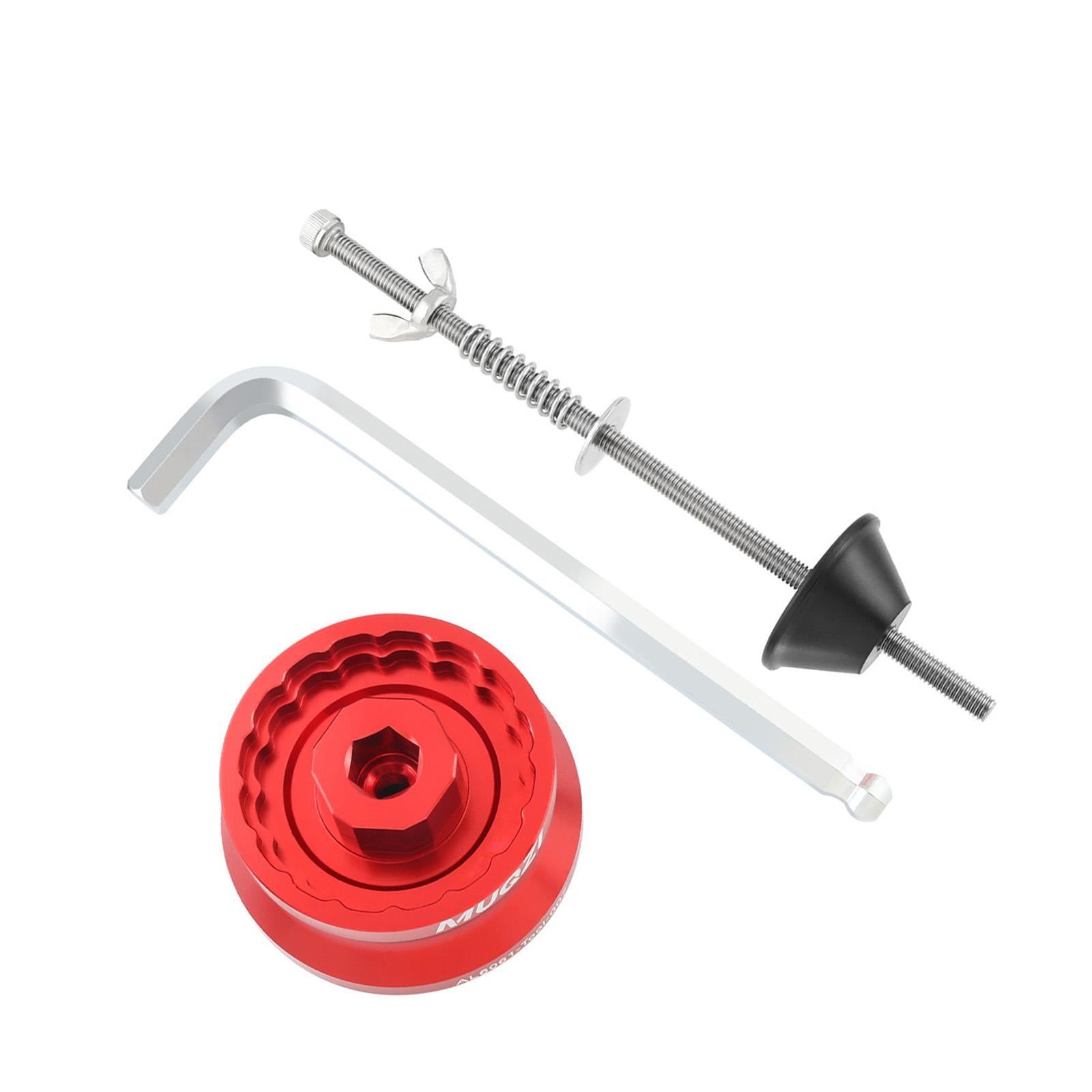 Bike Bottom Bracket Tool Repair Wrench Professional Parts BB Removing Wrench Red Hex Key