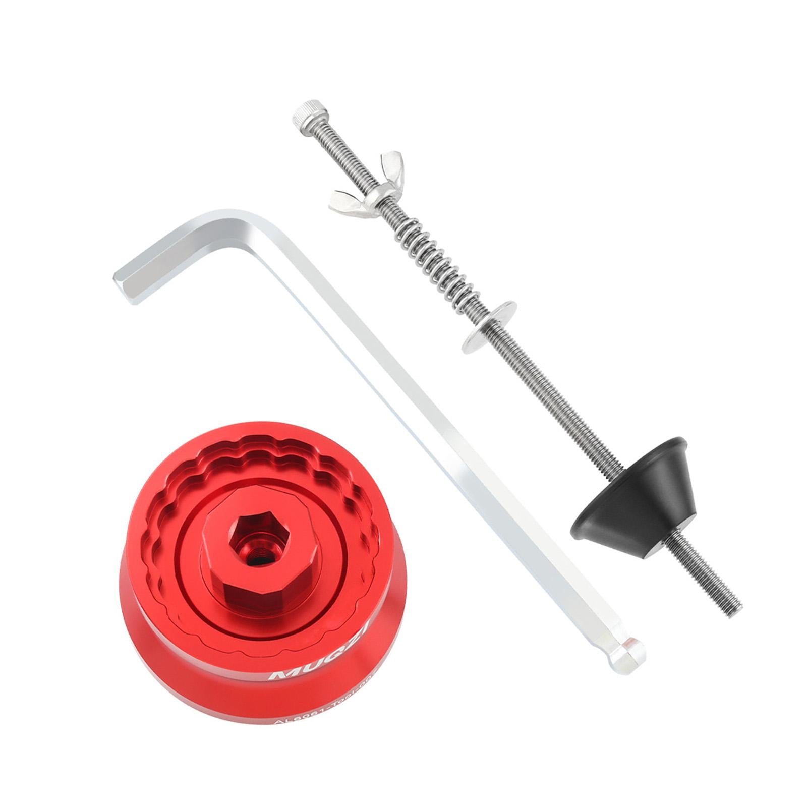 Bike Bottom Bracket Tool Repair Wrench Professional Parts BB Removing Wrench Red Hex Key