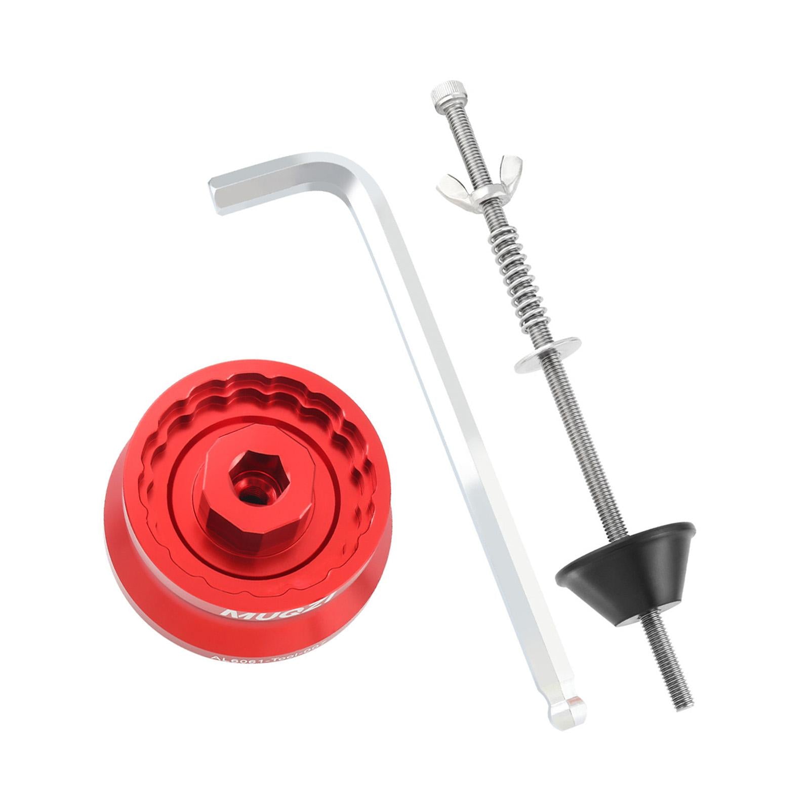 Bike Bottom Bracket Tool Repair Wrench Professional Parts BB Removing Wrench Red Hex Key