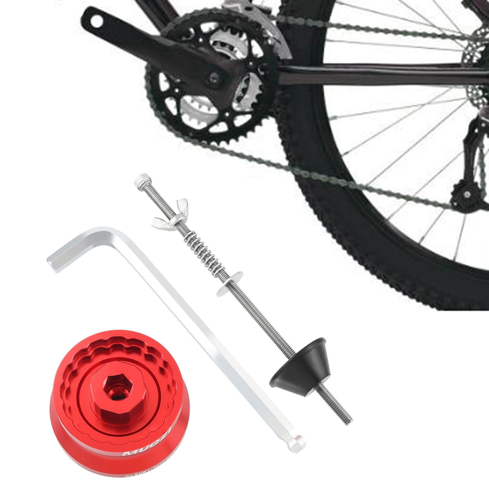 Bike Bottom Bracket Tool Repair Wrench Professional Parts BB Removing Wrench Red Hex Key