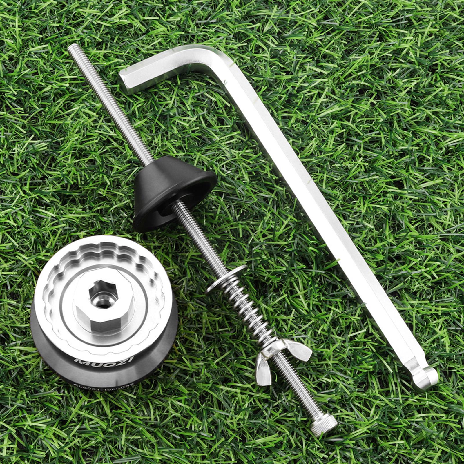 Bike Bottom Bracket Tool Repair Wrench Professional Parts BB Removing Wrench Silver Hex Key