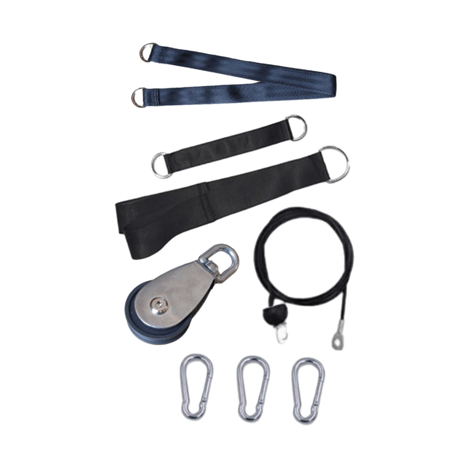 LAT Pull Down Pulley System Weight Pulley System for Plates for Arm Workouts