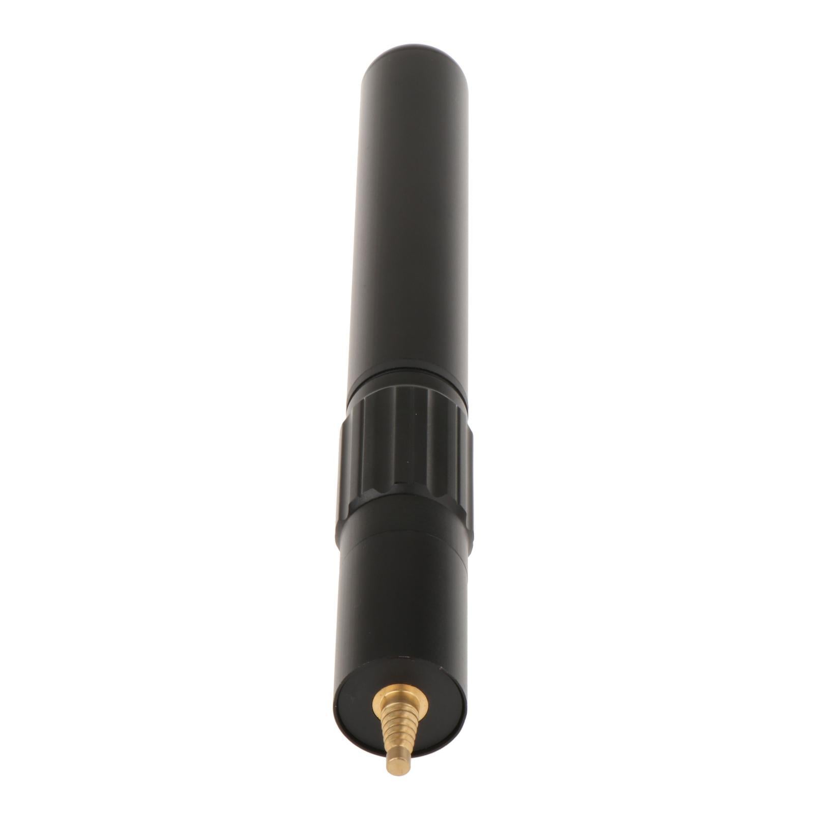 Telescopic Billiards Cue Extension Portable Aluminum Alloy Pool Cue Extender