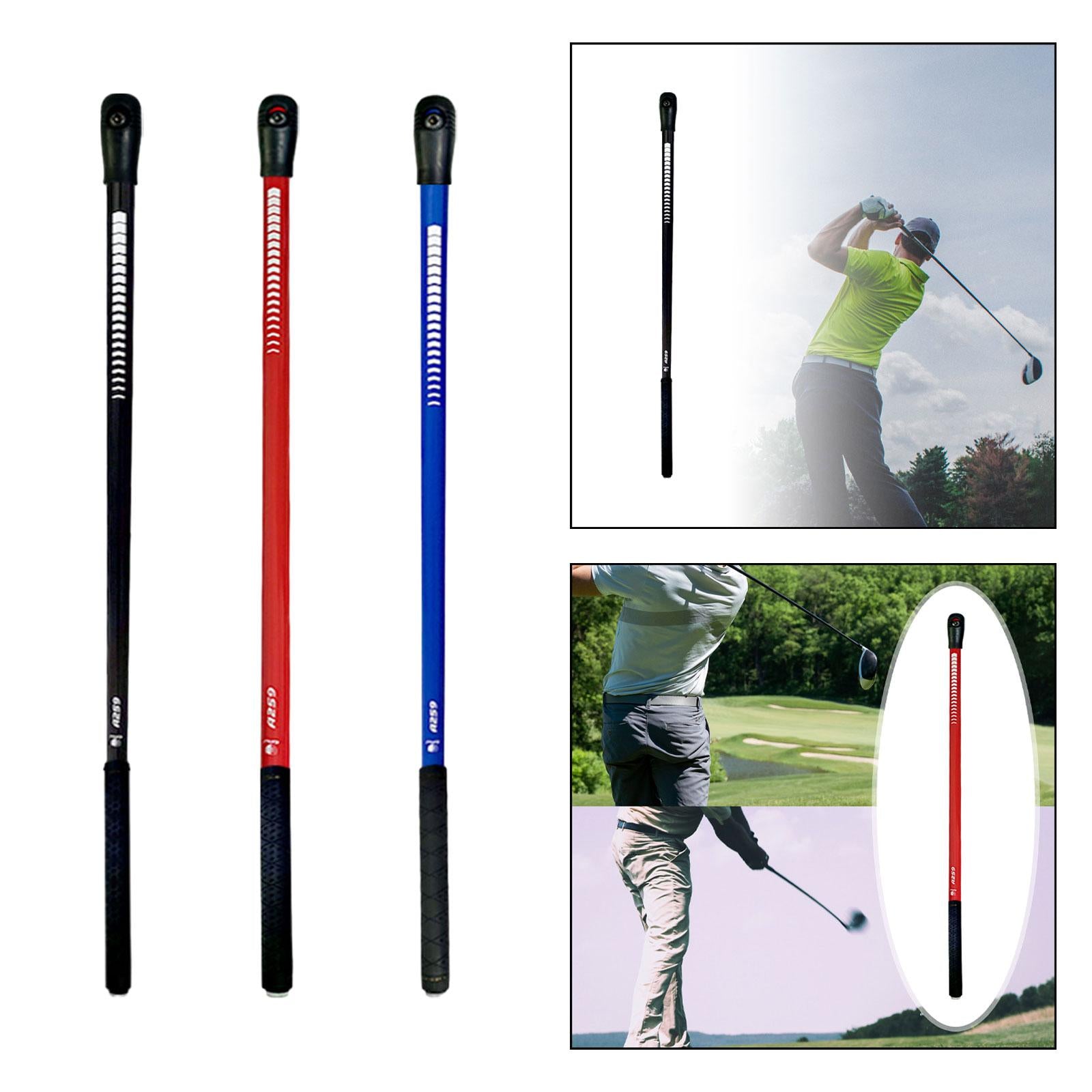 Golf Swing Trainer Swing Training Aid for Strength Training Tool Accessories Black