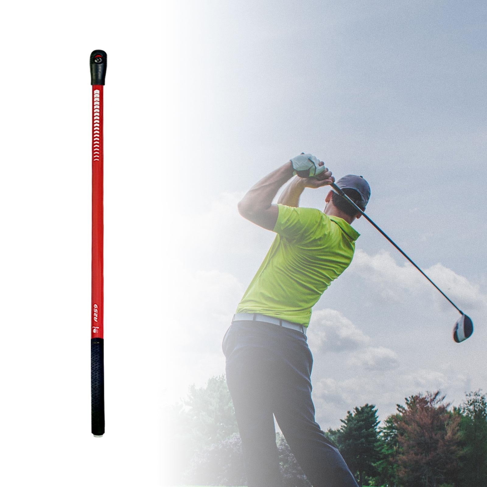 Golf Swing Trainer Swing Training Aid for Strength Training Tool Accessories Red