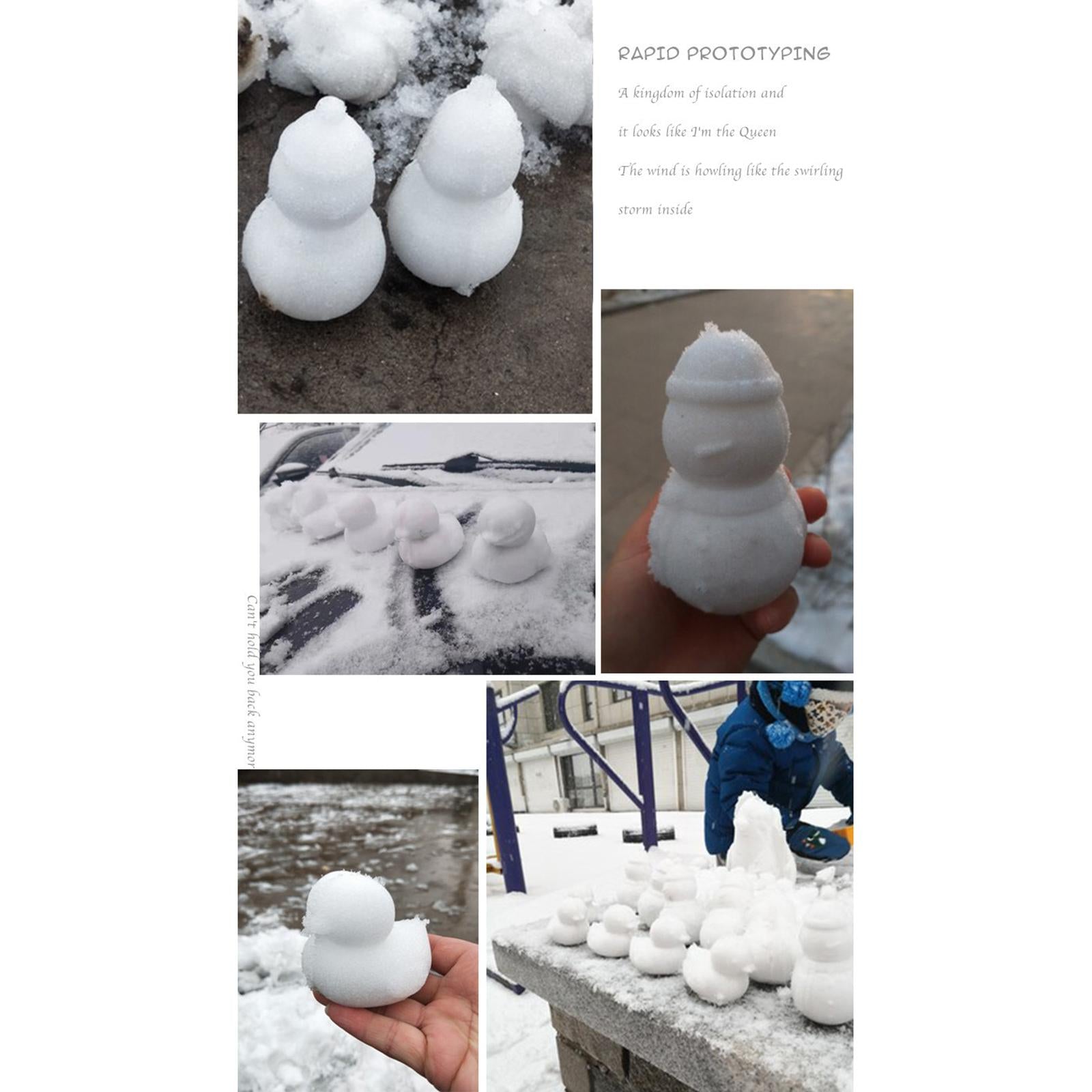 Snowball Maker Toys Outdoor Snow Toys for Game Backyard Garden Spaceman