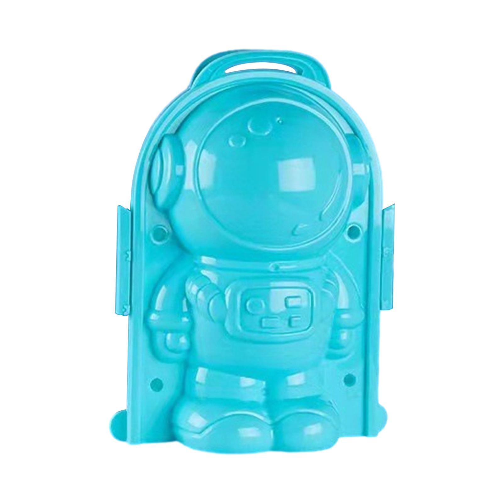 Snowball Maker Clip Snowball Maker Tool for Kids Teens Adults Beach Holidays Blue Astronaut