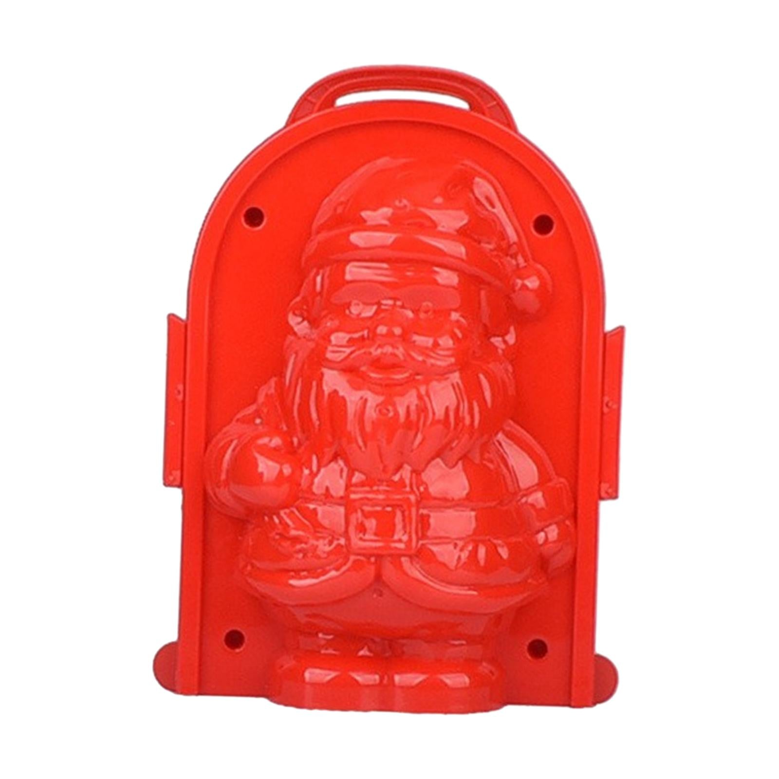 Snowball Maker Clip Snowball Maker Tool for Kids Teens Adults Beach Holidays Red Santa