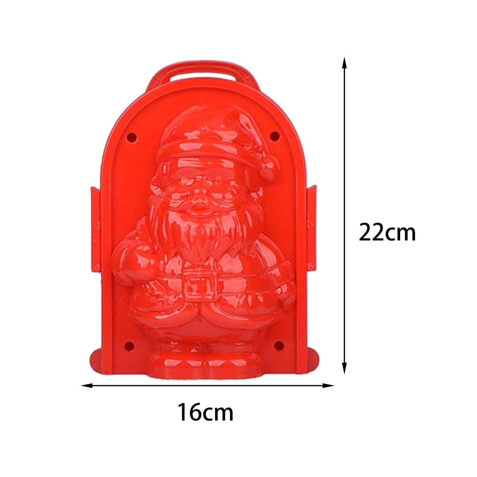 Snowball Maker Clip Snowball Maker Tool for Kids Teens Adults Beach Holidays Red Santa
