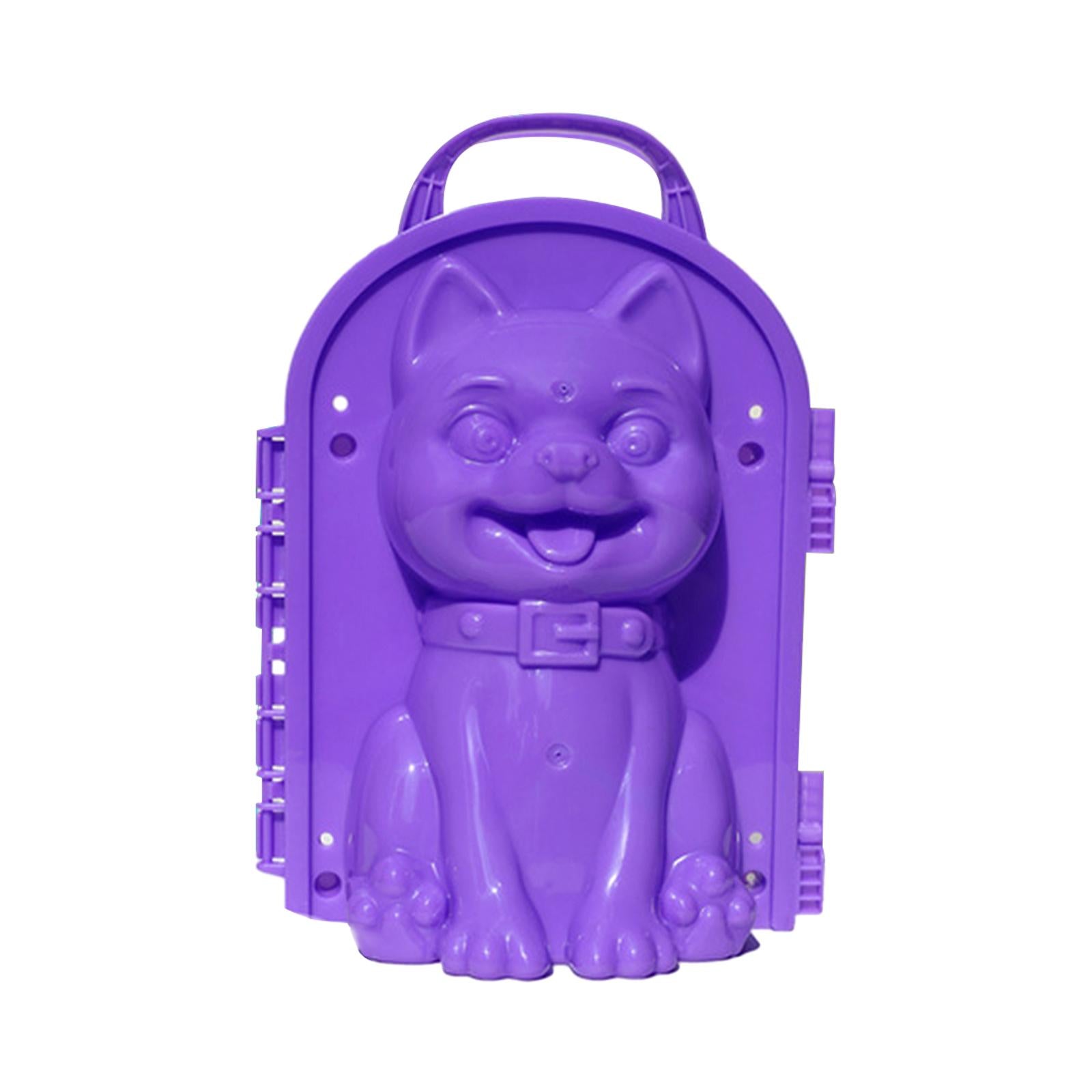 Snowball Maker Clip Snowball Maker Tool for Kids Teens Adults Beach Holidays Purple Color Dog