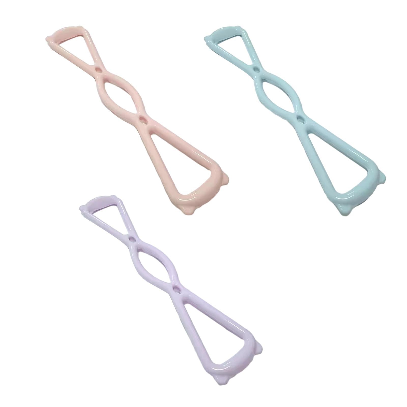Exercise Band Exerciser Workout Women Men Pull Rope 8 Shaped Resistance Band Pink