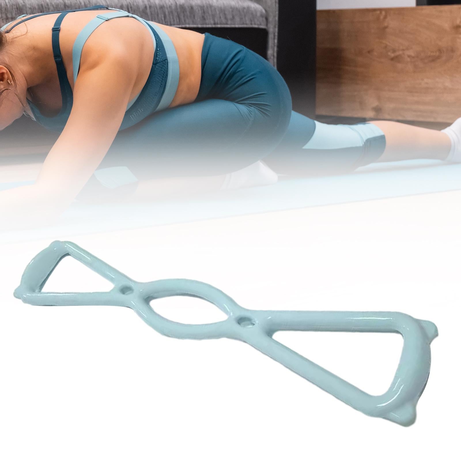 Exercise Band Exerciser Workout Women Men Pull Rope 8 Shaped Resistance Band Blue
