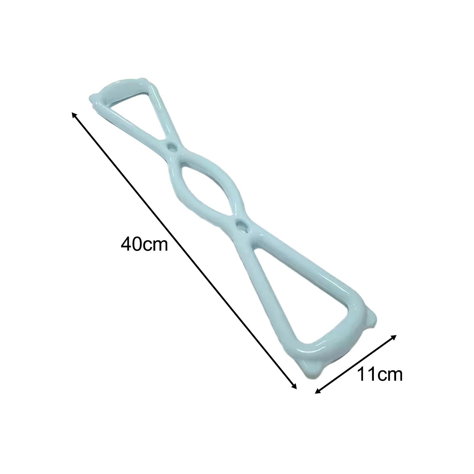 Exercise Band Exerciser Workout Women Men Pull Rope 8 Shaped Resistance Band Blue