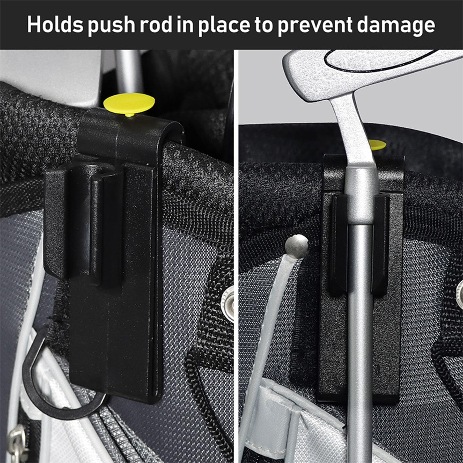 6xGolf Club Bag Clip Tool Protector Golf Club Holder Golf Club Bag Holder Clip
