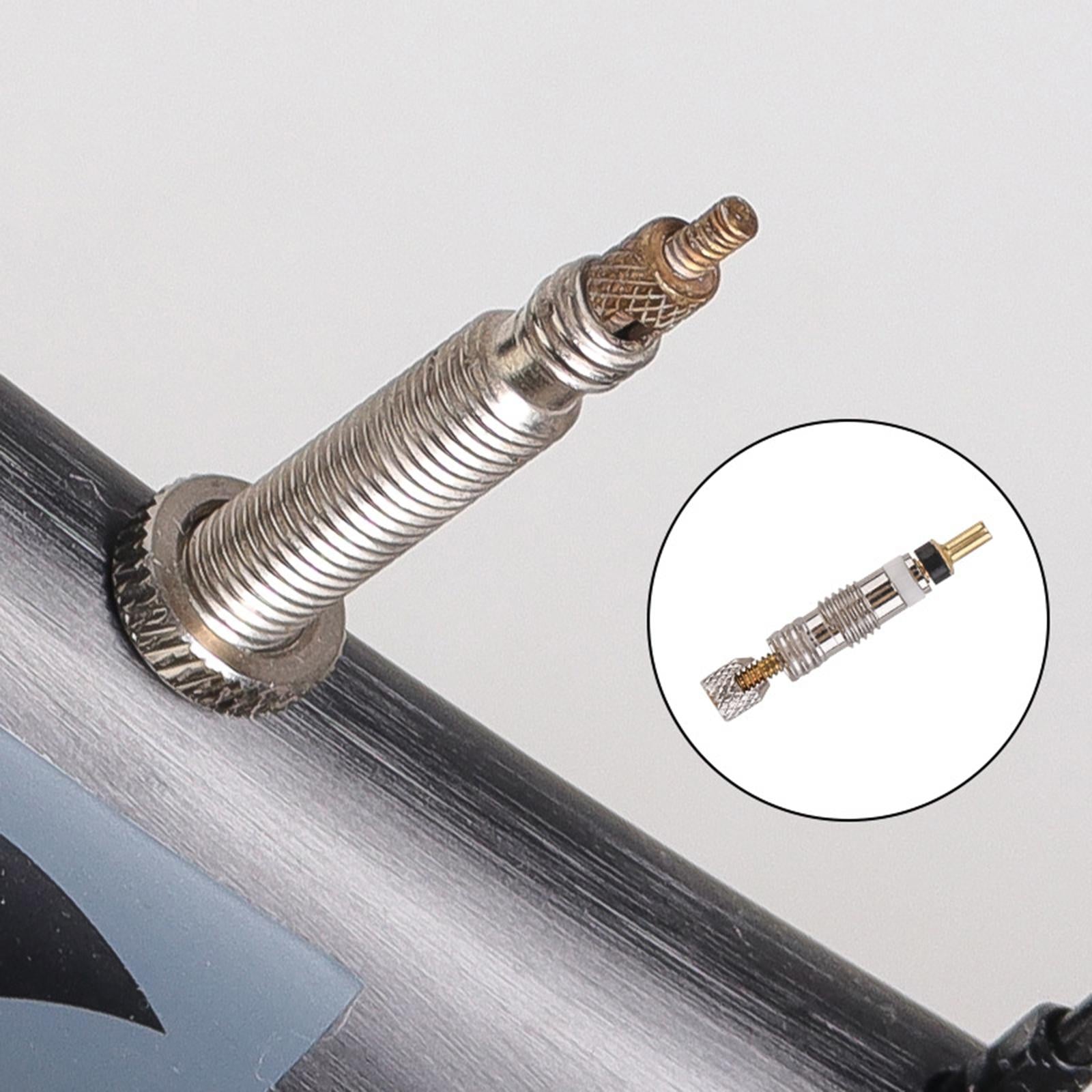 24x Bike Valve Core Replacement Parts High Performance Bike Tire Repair Tool