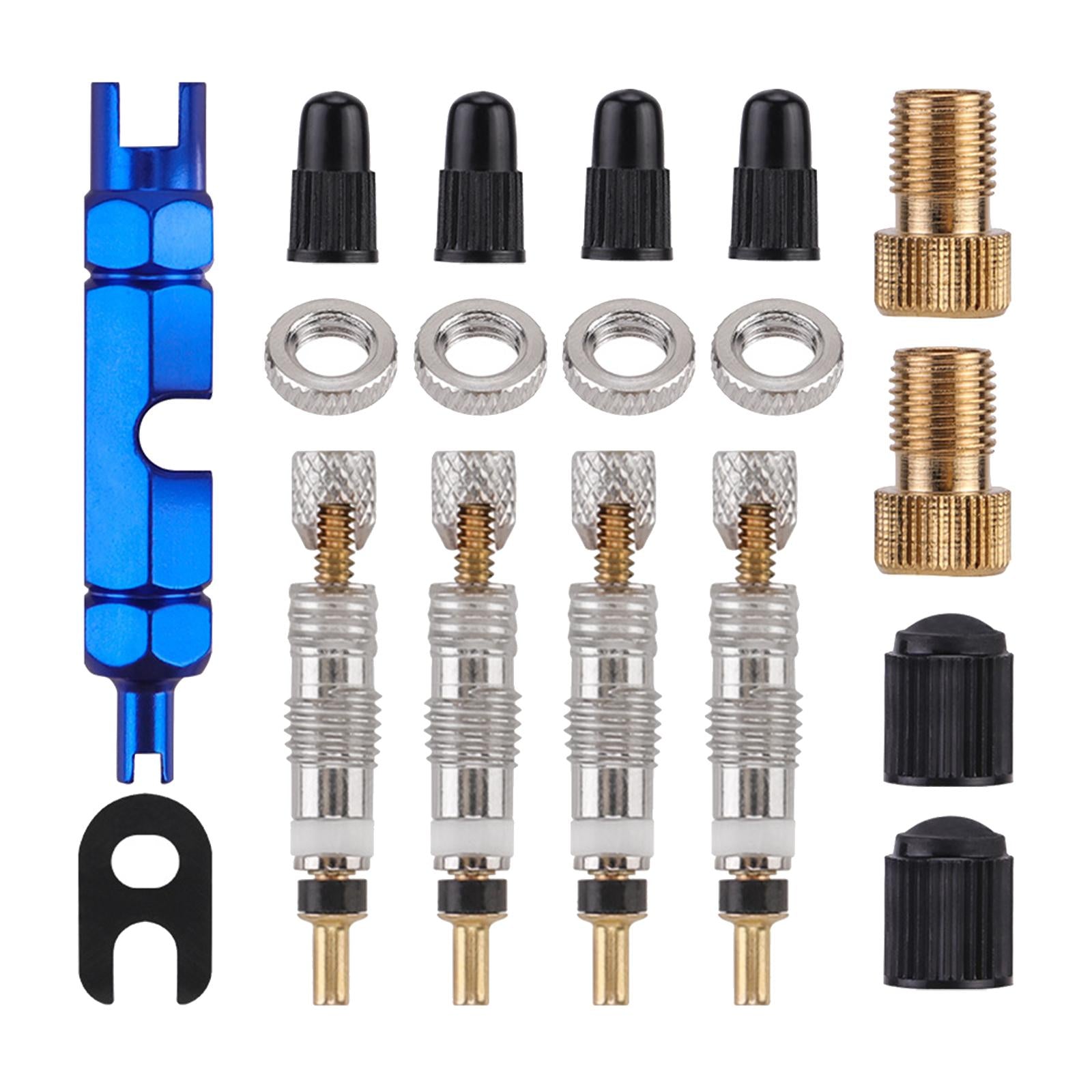 Bike Valve Core Replacement Valve Core Wrench Multifunction Valve Stem Caps Style B