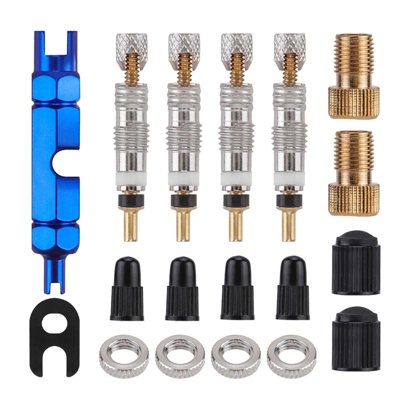 Bike Valve Core Replacement Valve Core Wrench Multifunction Valve Stem Caps Style B