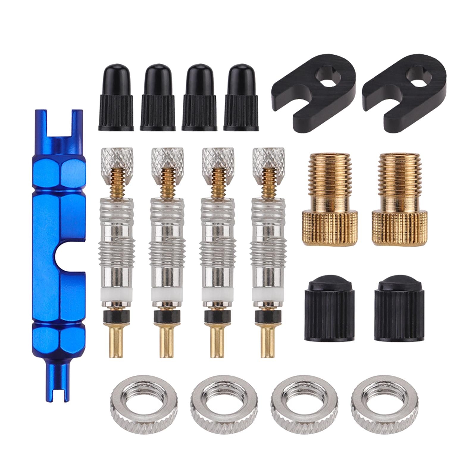 Bike Valve Core Replacement Valve Core Wrench Multifunction Valve Stem Caps Style C
