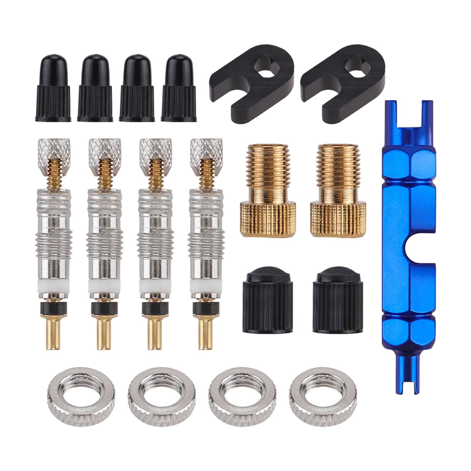 Bike Valve Core Replacement Valve Core Wrench Multifunction Valve Stem Caps Style C