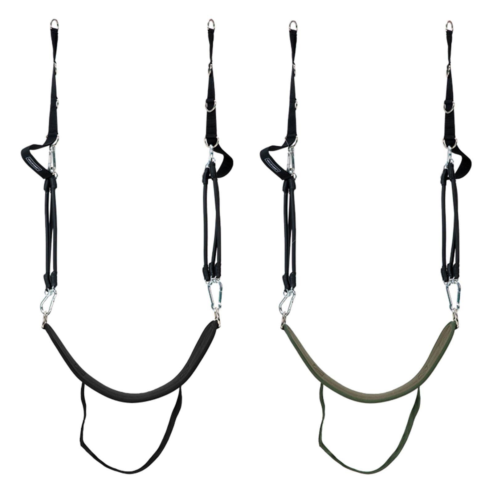 Pull up Resistance Band Arms Legs Training Elastic Rope for Gym Fitness Home Black