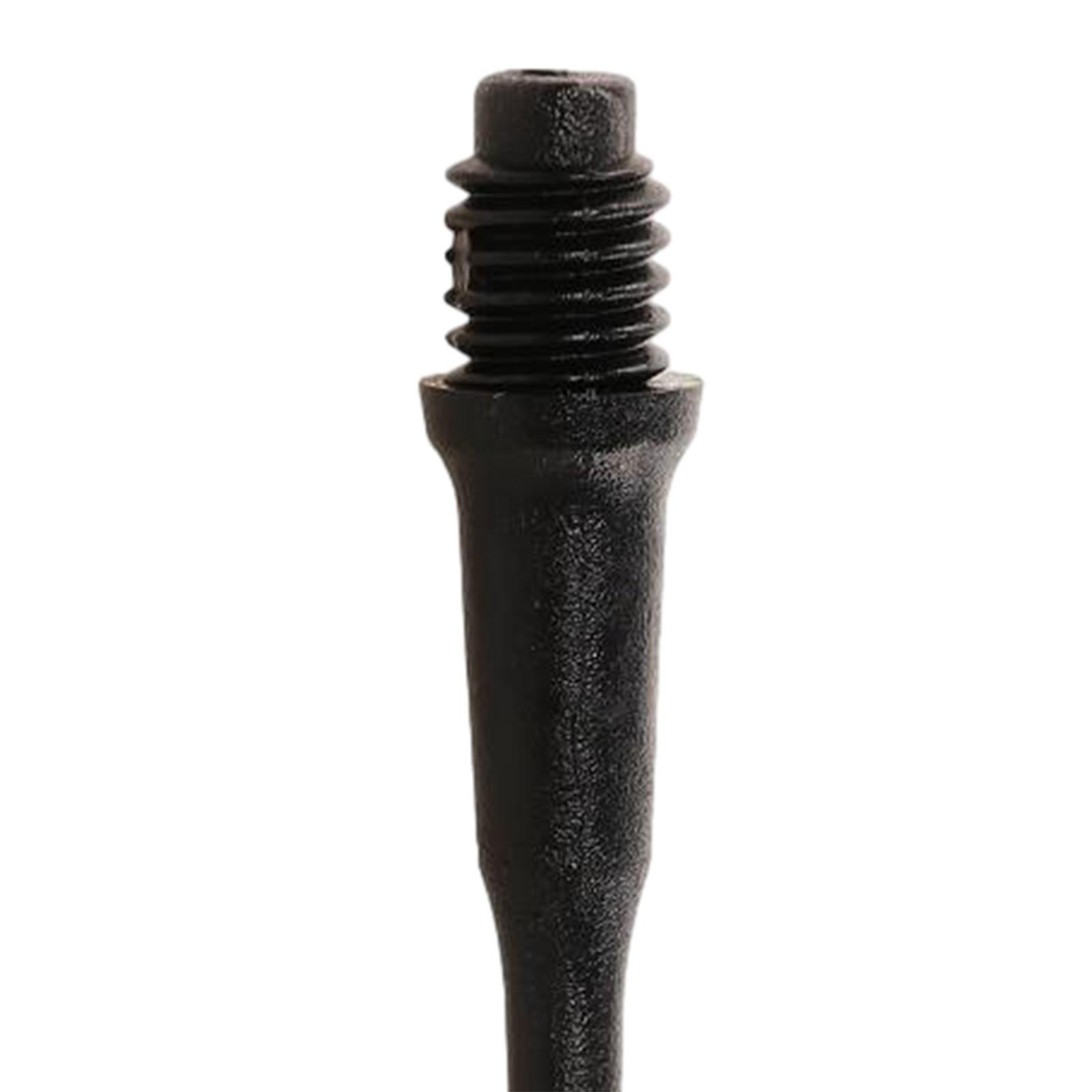 30Pcs Soft Tip Dart Points 2BA Lightweight 1.18 Inches Long Dart Accessories Black
