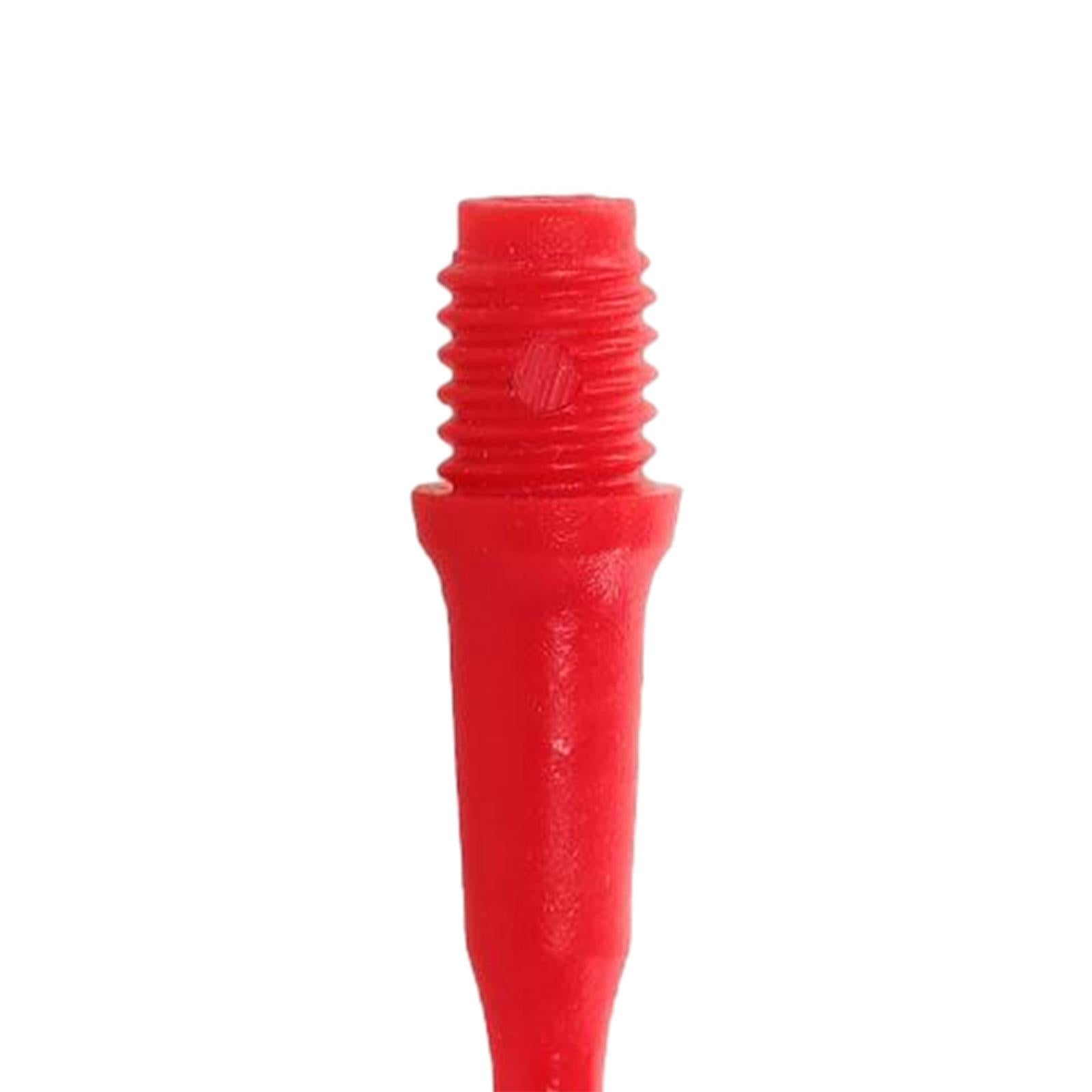 30Pcs Soft Tip Dart Points 2BA Lightweight 1.18 Inches Long Dart Accessories Red