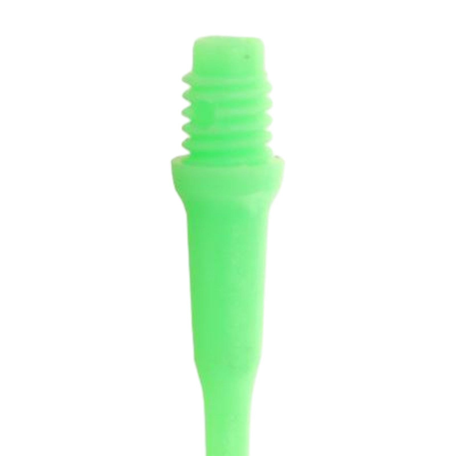 30Pcs Soft Tip Dart Points 2BA Lightweight 1.18 Inches Long Dart Accessories Green