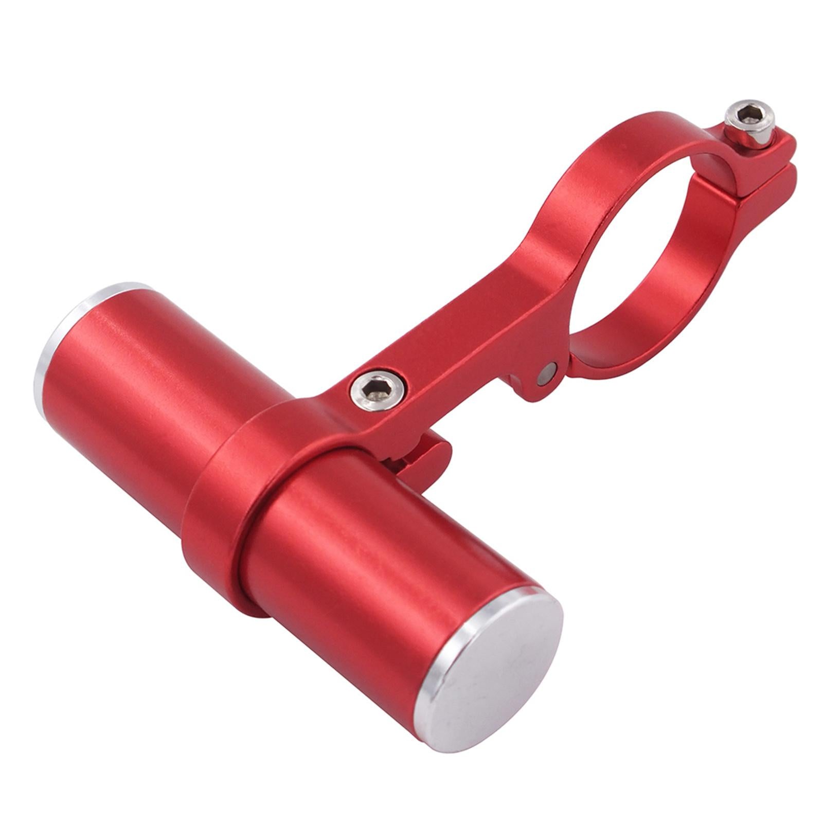 Bike Computer Mount Handlebar Stopwatch Aluminum Alloy Bicycle Extension Bar red