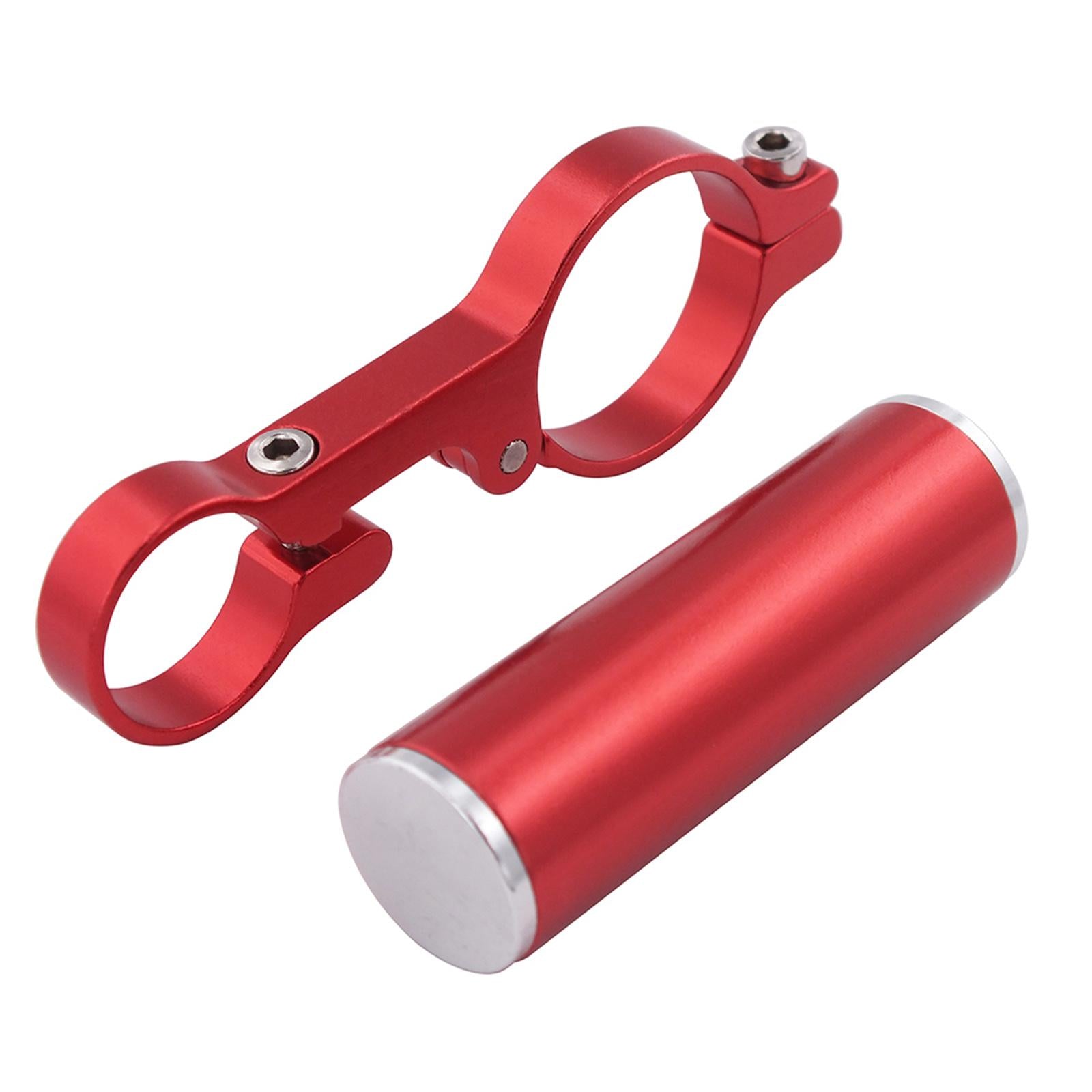 Bike Computer Mount Handlebar Stopwatch Aluminum Alloy Bicycle Extension Bar red
