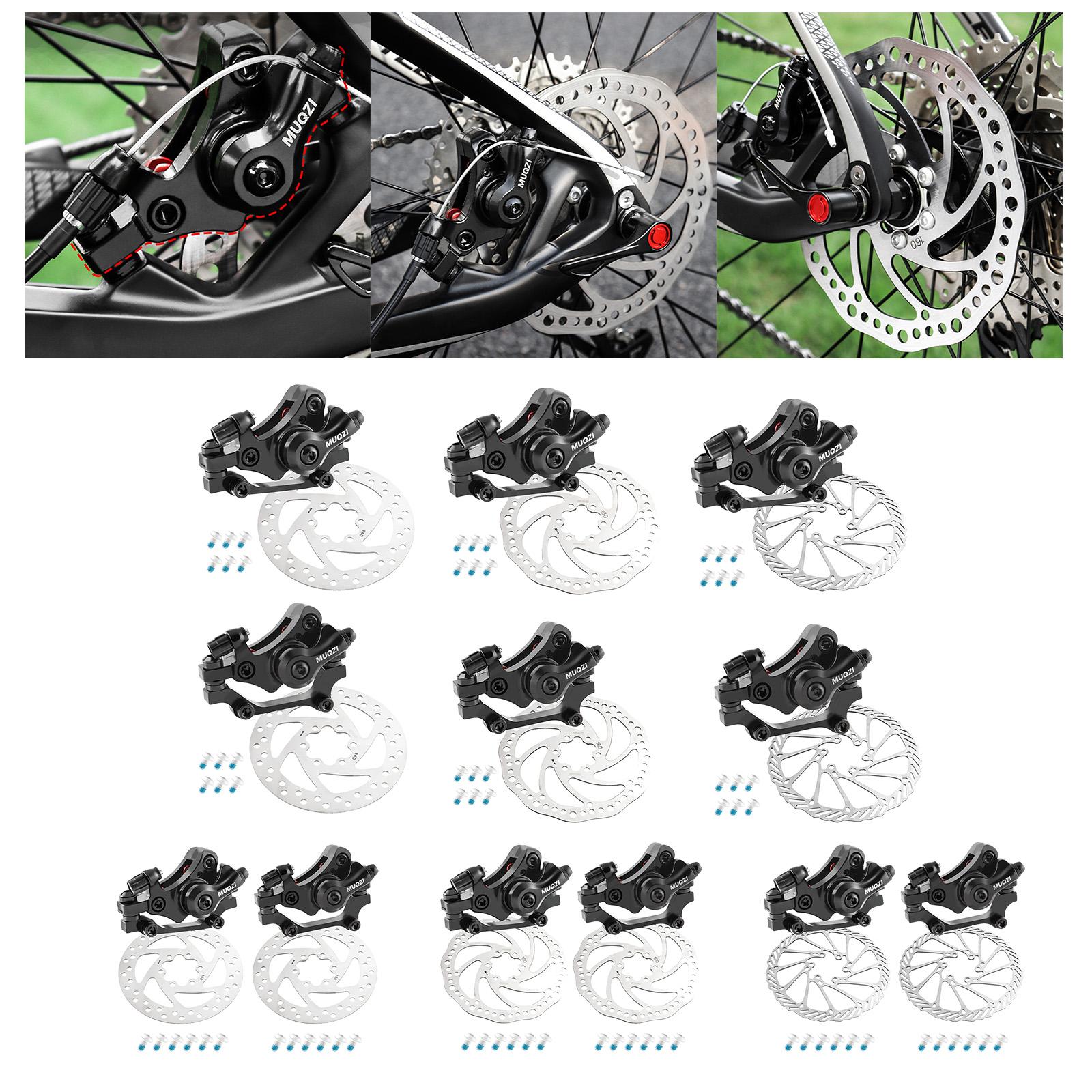 Mechanical Disc Brake with Rotor Parts for Mountain Bikes Cycling Road Bikes Front140