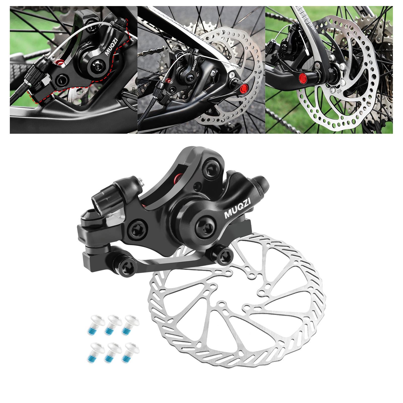 Mechanical Disc Brake with Rotor Parts for Mountain Bikes Cycling Road Bikes Front160