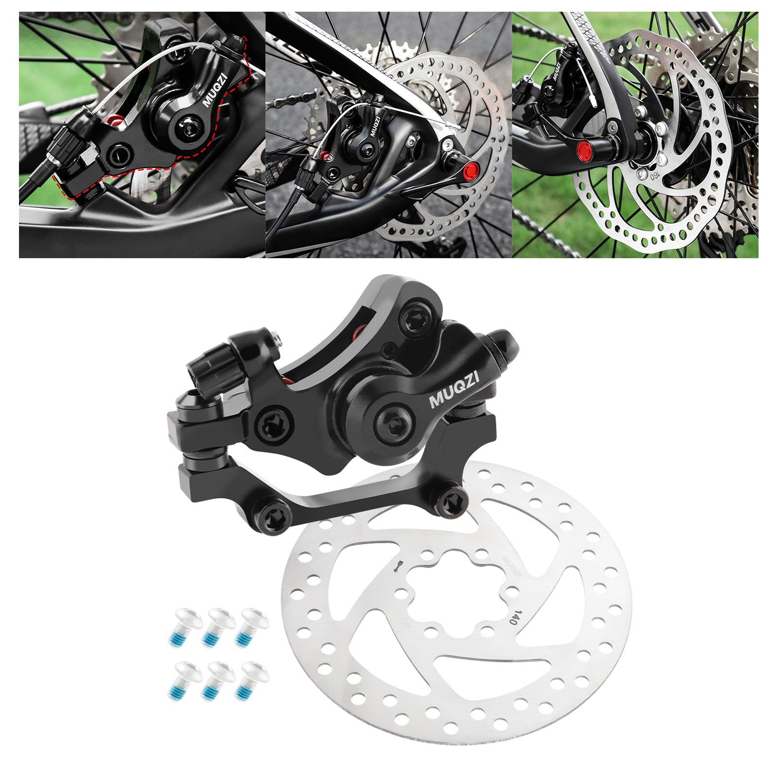 Mechanical Disc Brake with Rotor Parts for Mountain Bikes Cycling Road Bikes Rear140
