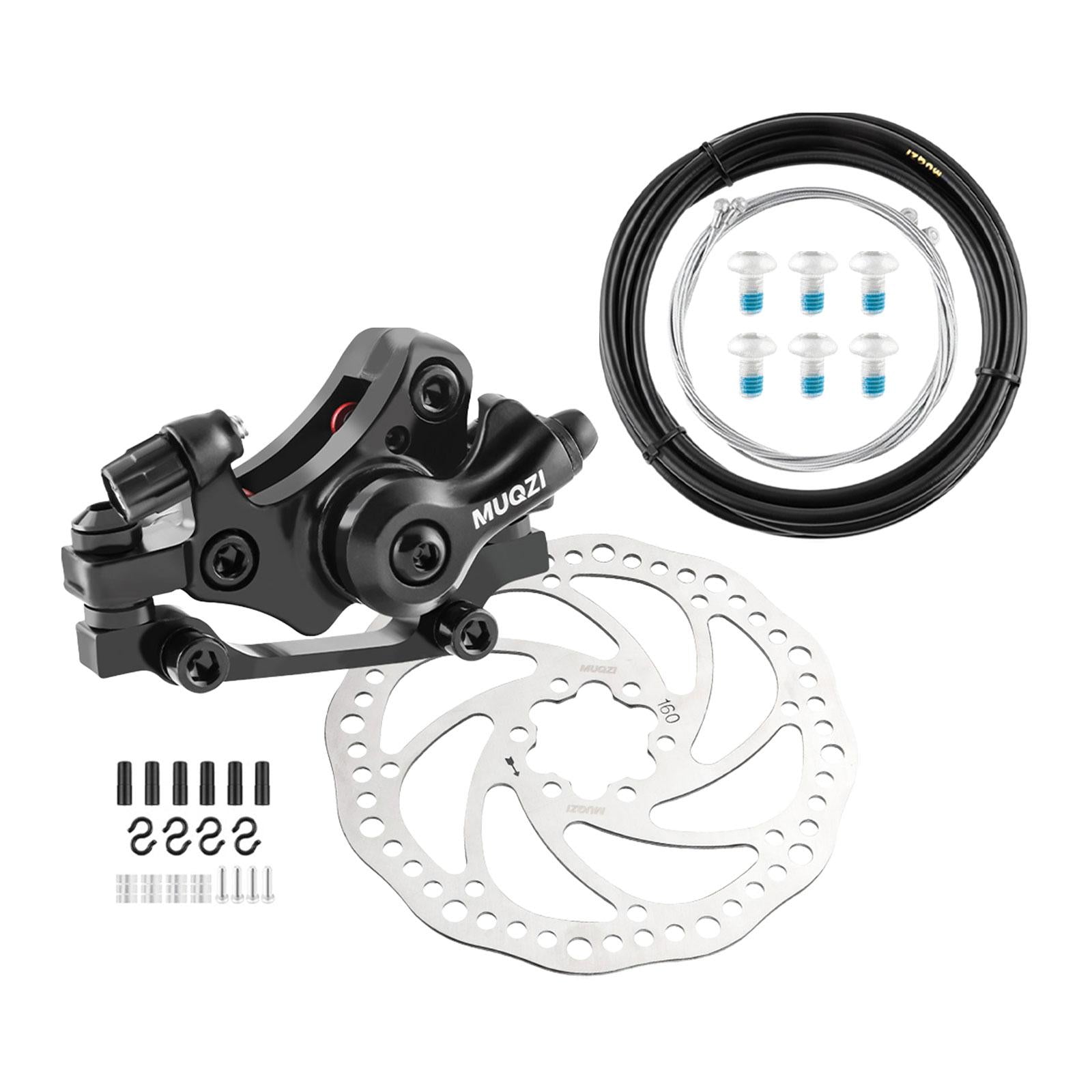 Mechanical Disc Brake Component Disc Brake Caliper Bicycle Disc Brake System Front160 Round Hole
