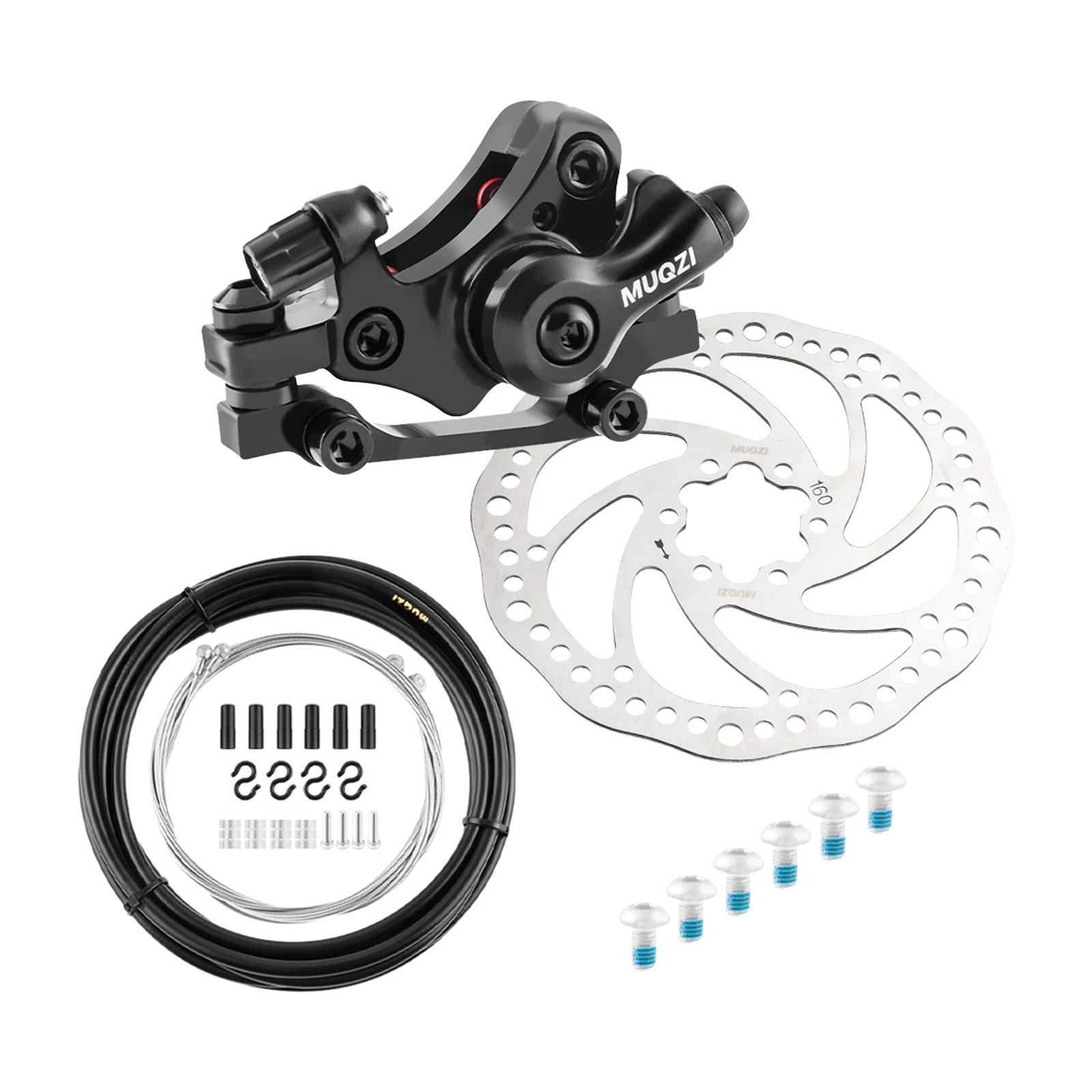 Mechanical Disc Brake Component Disc Brake Caliper Bicycle Disc Brake System Front160 Round Hole