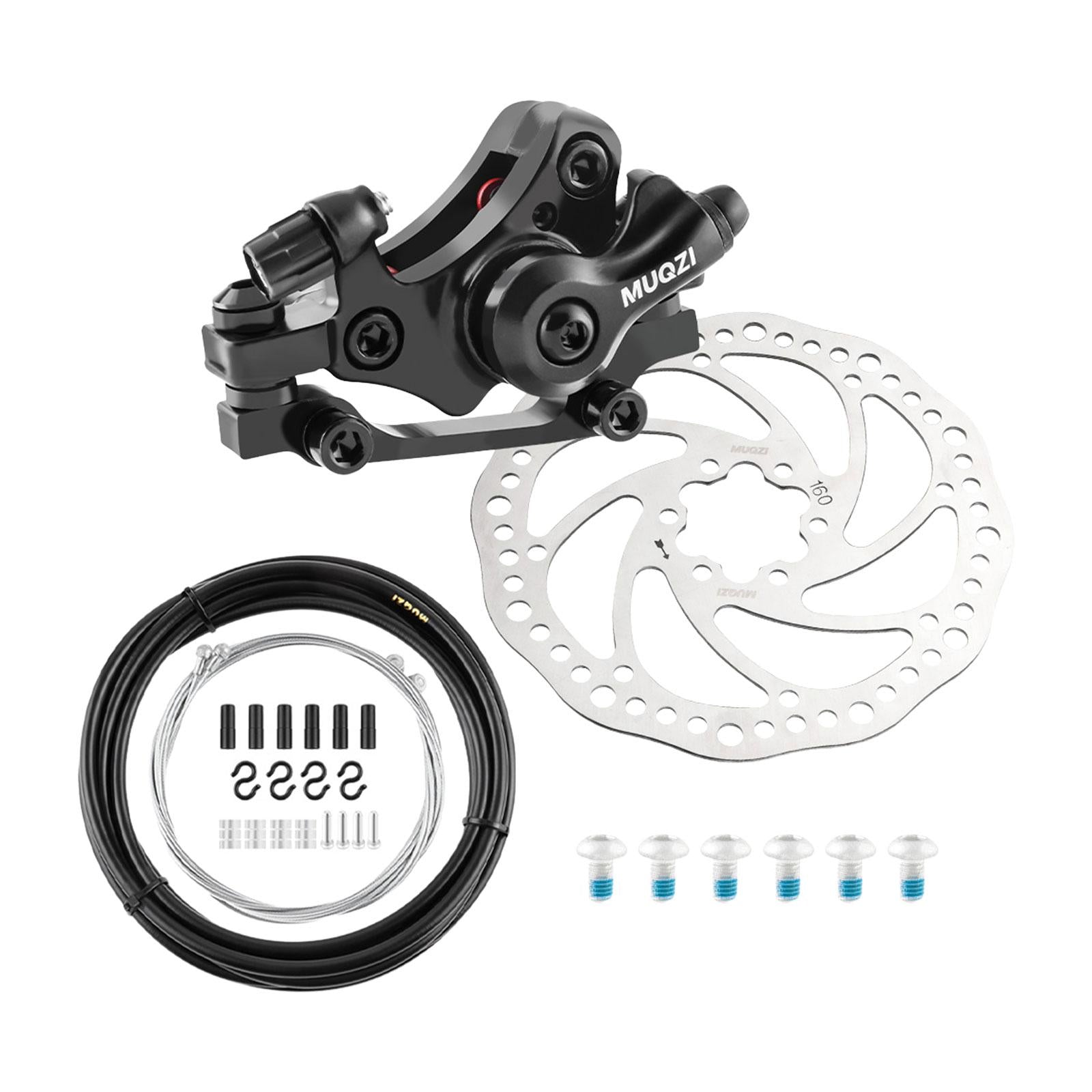 Mechanical Disc Brake Component Disc Brake Caliper Bicycle Disc Brake System Front160 Round Hole