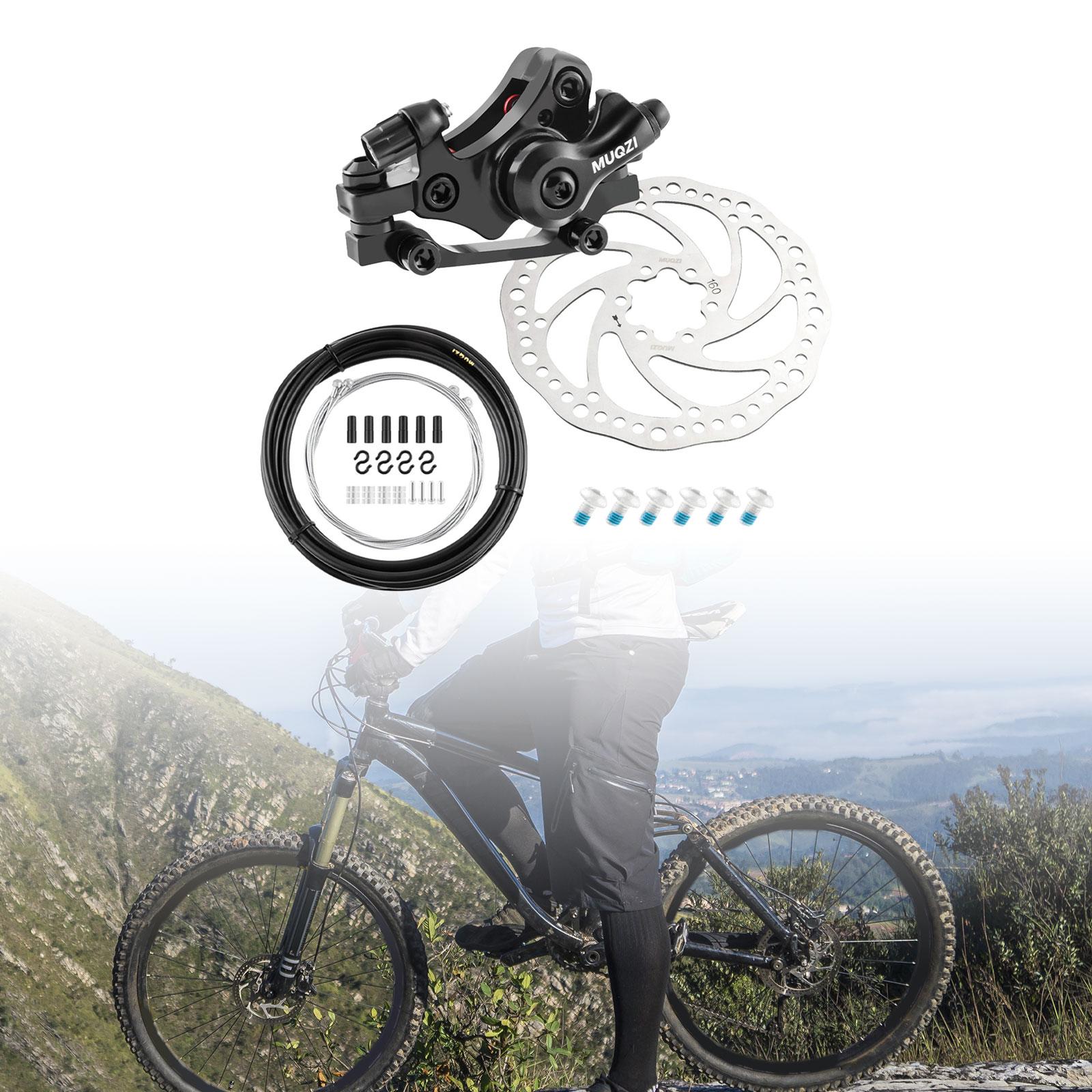 Mechanical Disc Brake Component Disc Brake Caliper Bicycle Disc Brake System Front160 Round Hole
