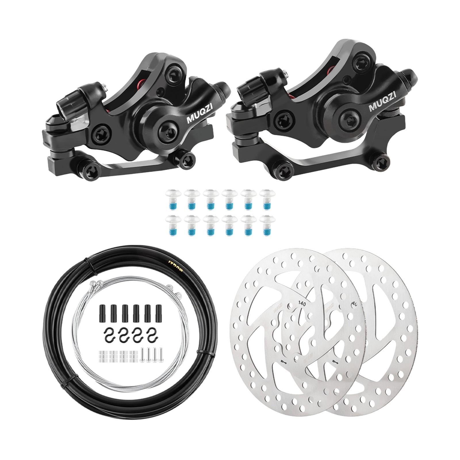 Mechanical Disc Brake Component Disc Brake Caliper Bicycle Disc Brake System Front Rear140