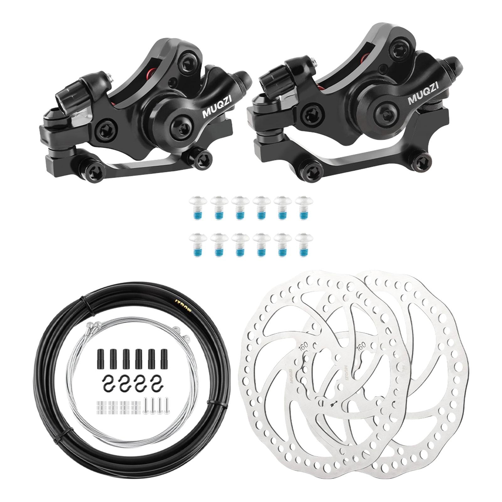 Mechanical Disc Brake Component Disc Brake Caliper Bicycle Disc Brake System F R 160 Round Hole