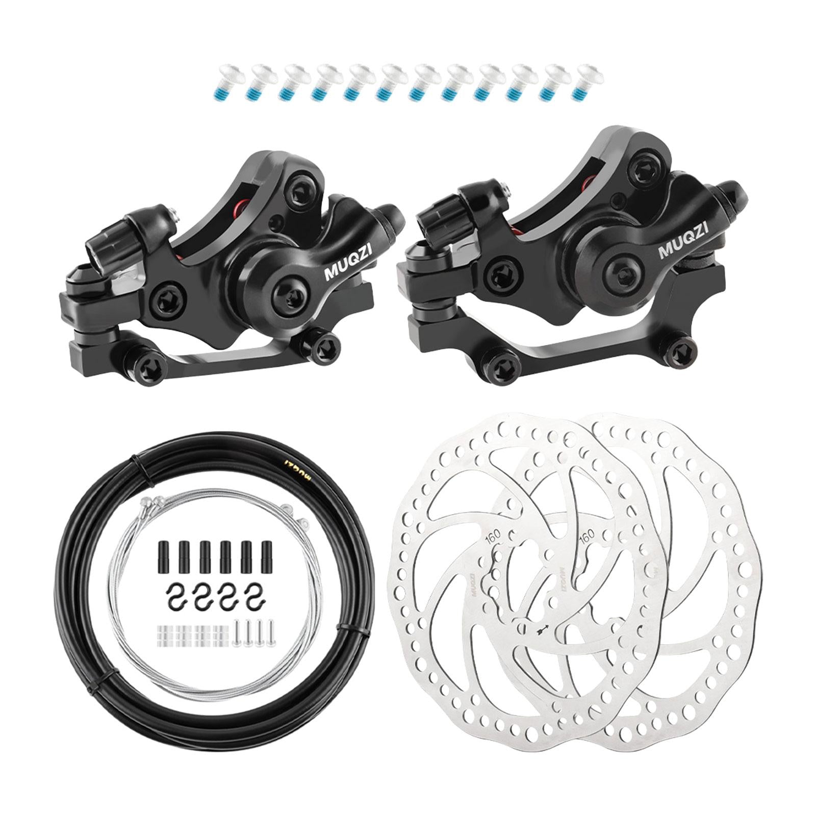 Mechanical Disc Brake Component Disc Brake Caliper Bicycle Disc Brake System F R 160 Round Hole