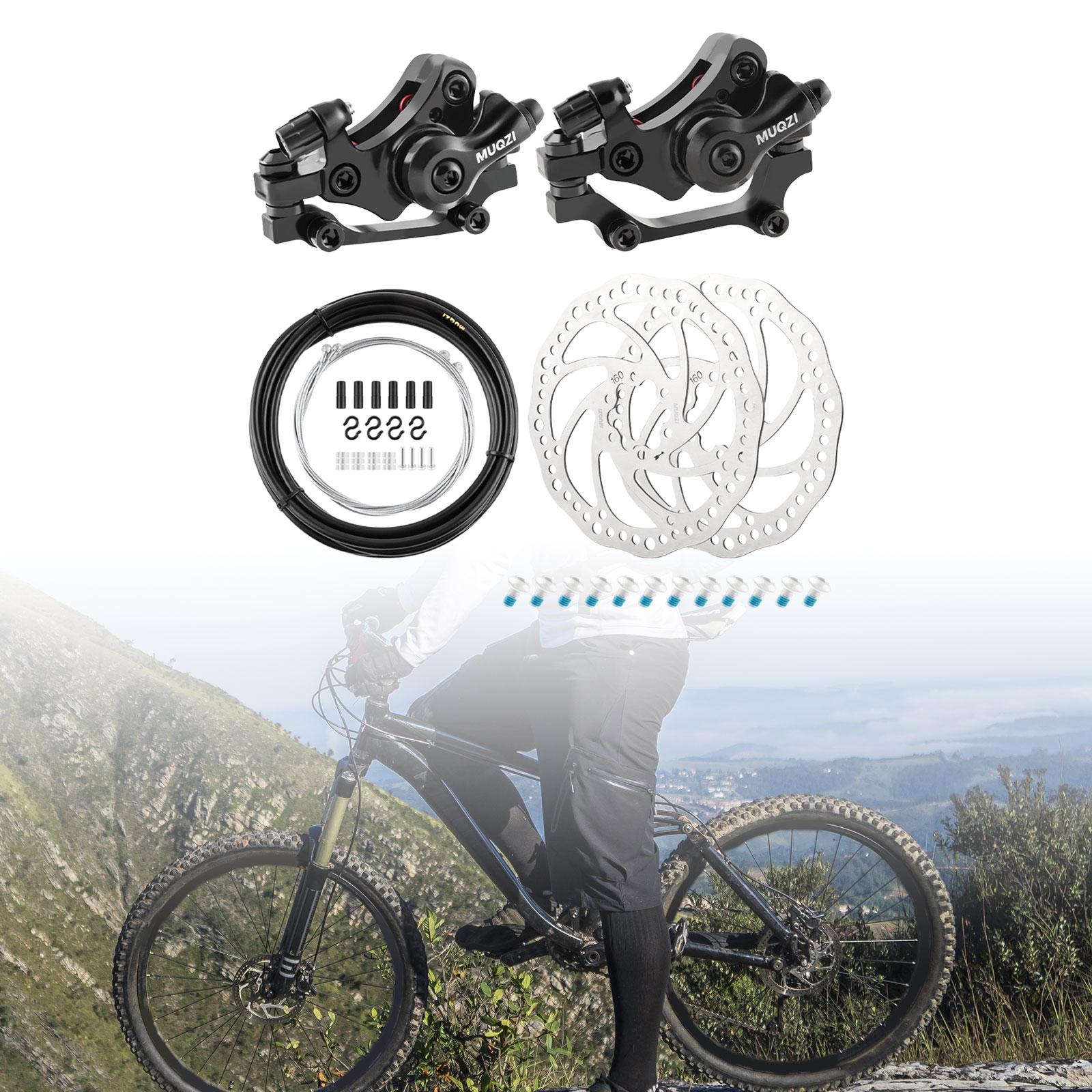 Mechanical Disc Brake Component Disc Brake Caliper Bicycle Disc Brake System F R 160 Round Hole