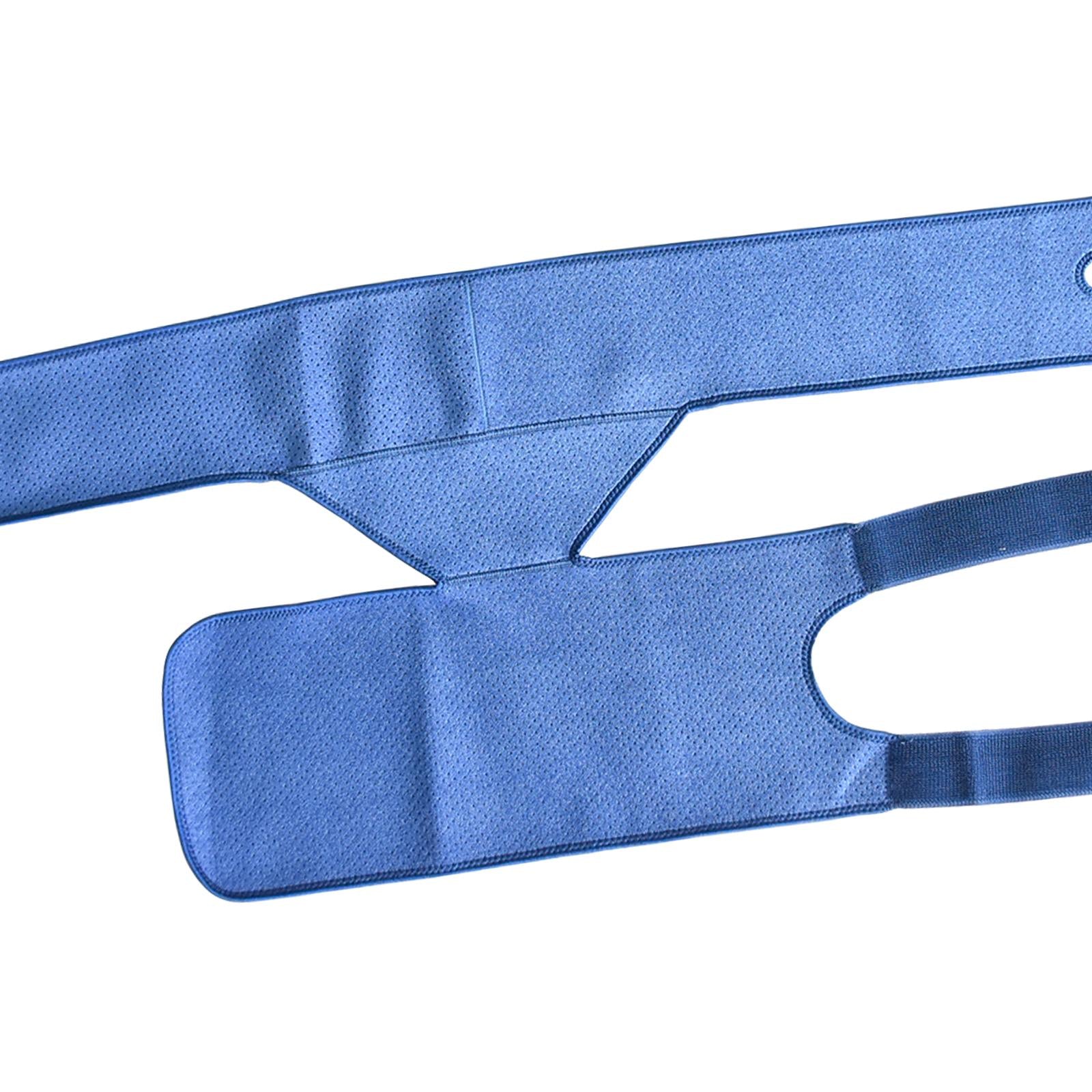 Hip Brace for Quad Muscle Strains Hamstring Injury Sprains Hip FleхоR Strain Pressurized Blue