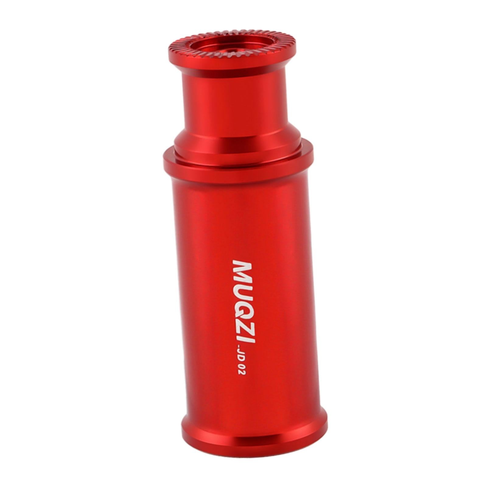 Bike Light Holder Hub Mount Aluminum Alloy Bike Light Mount for Night Riding Red