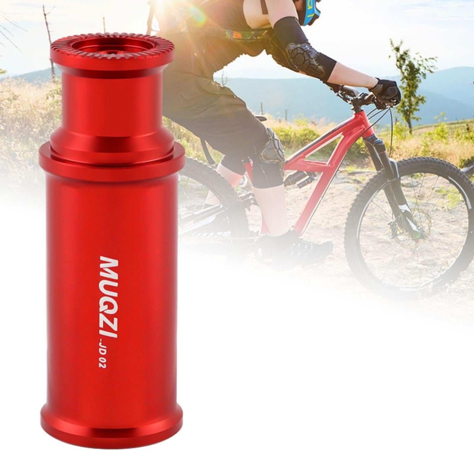 Bike Light Holder Hub Mount Aluminum Alloy Bike Light Mount for Night Riding Red