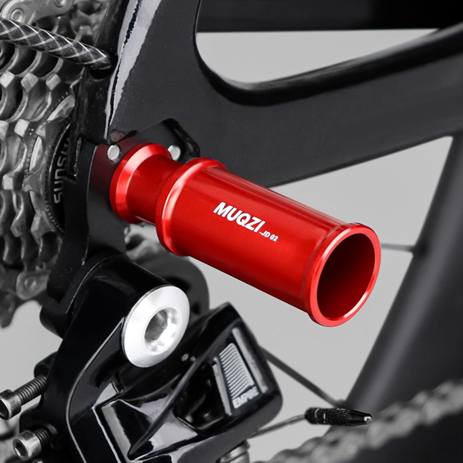 Bike Light Holder Hub Mount Aluminum Alloy Bike Light Mount for Night Riding Red