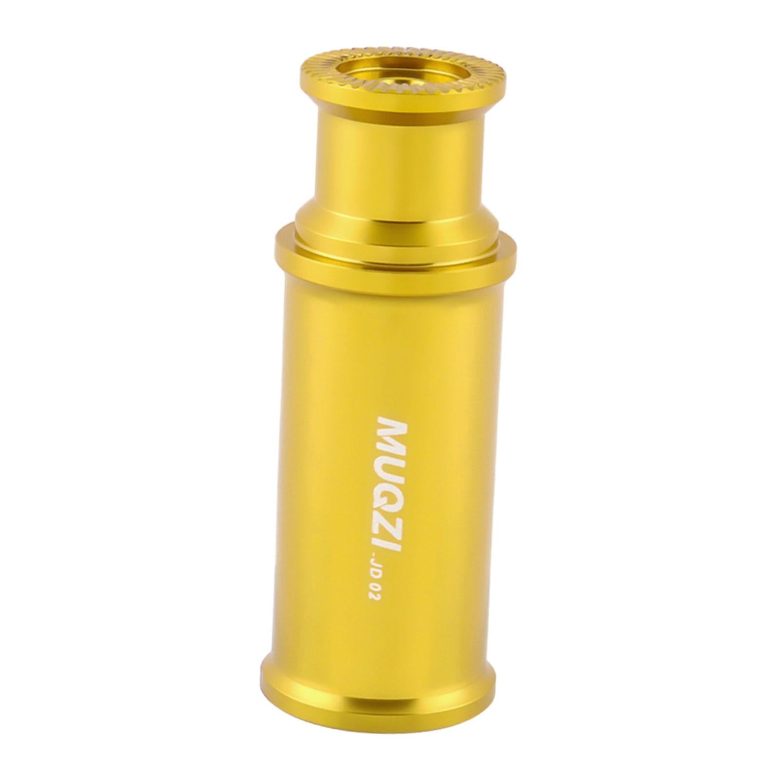 Bike Light Holder Hub Mount Aluminum Alloy Bike Light Mount for Night Riding Gold