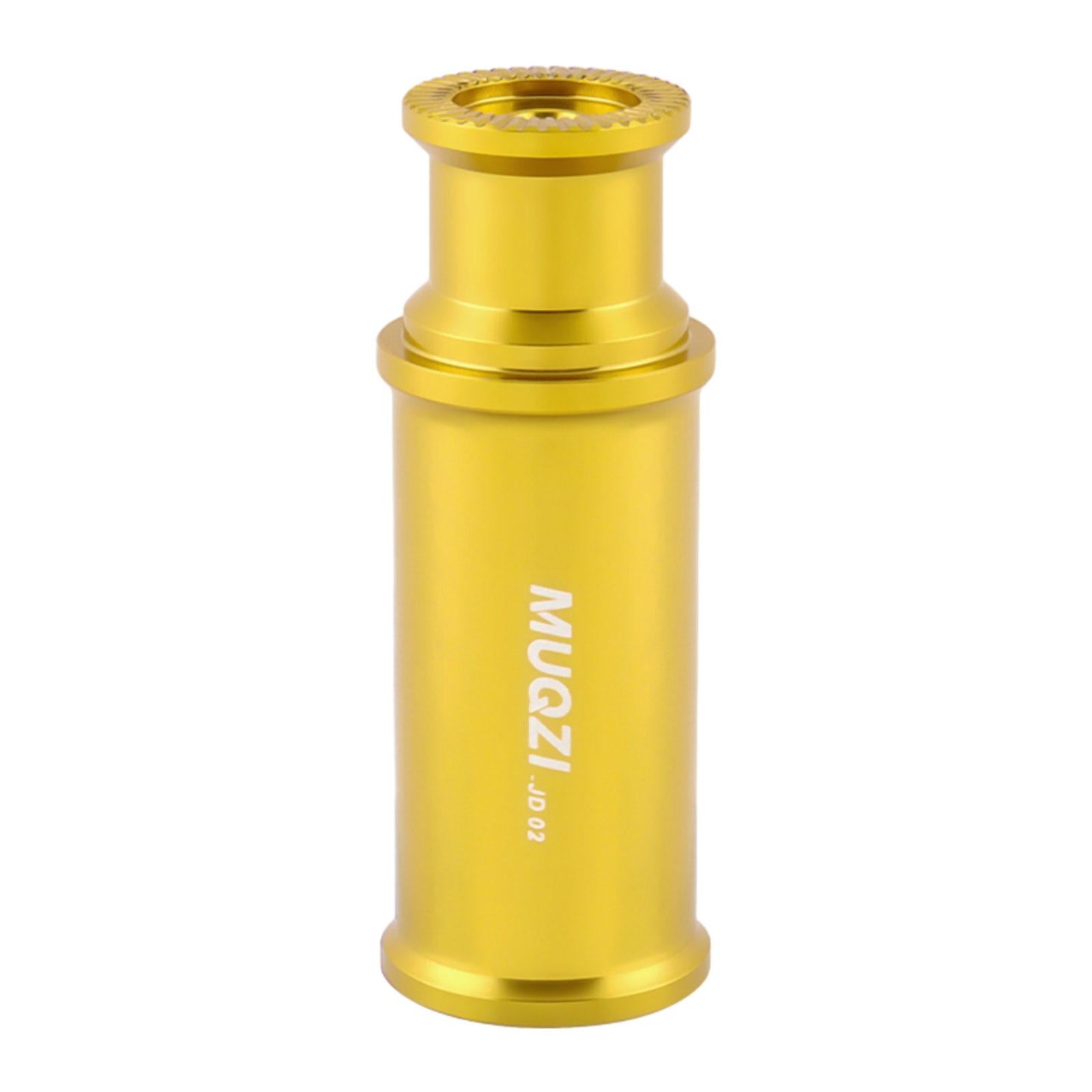 Bike Light Holder Hub Mount Aluminum Alloy Bike Light Mount for Night Riding Gold