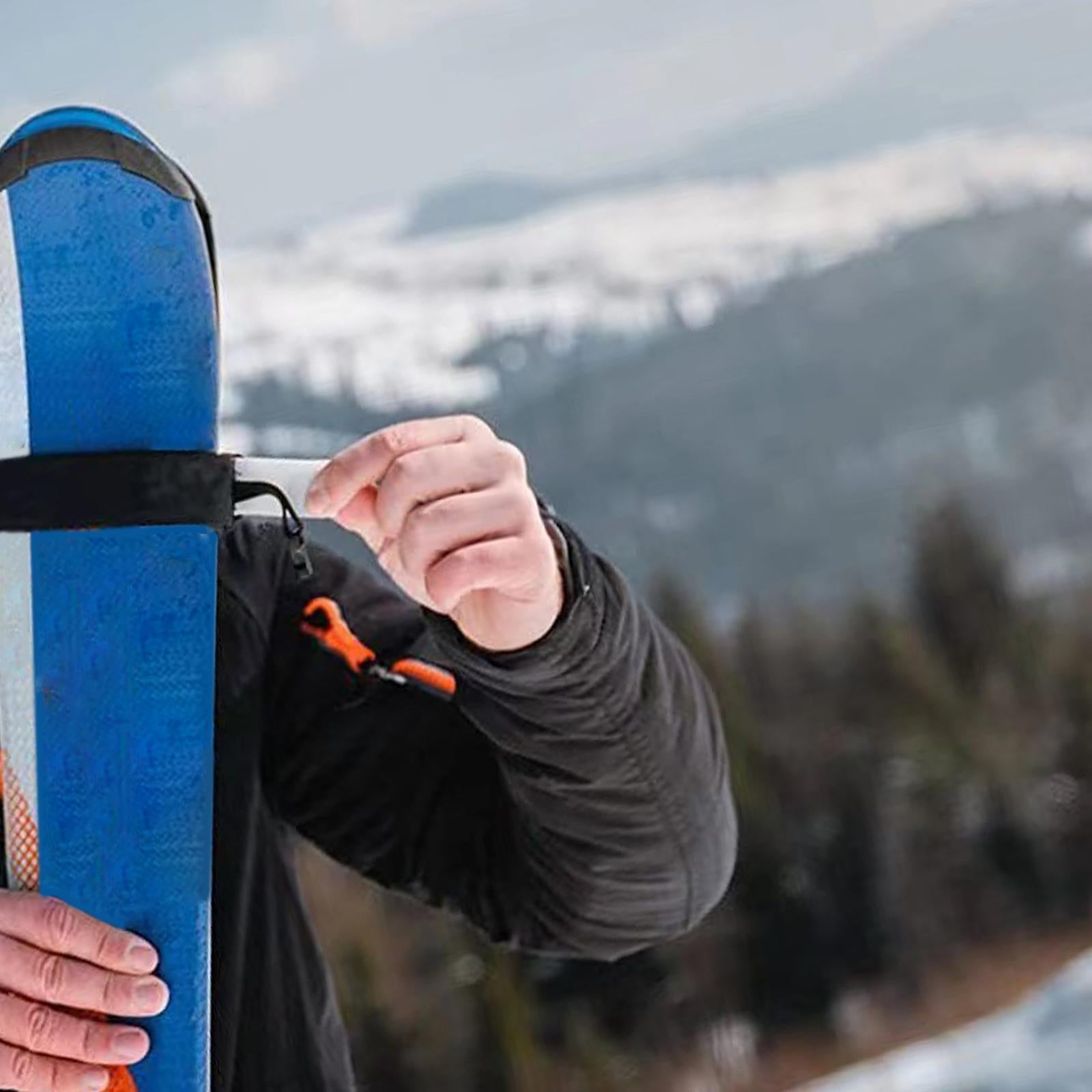 Ski Strap Fixing Strap Lightweight Securely Transport Your Skis Ski Fastener