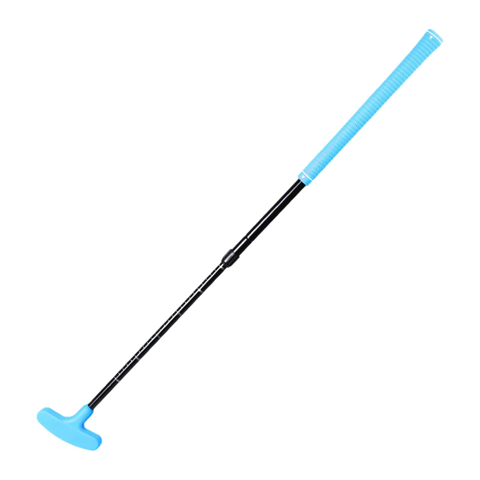 Golf Putter Retractable Yard with Premium Grip for Adults Kids Golf Club Blue