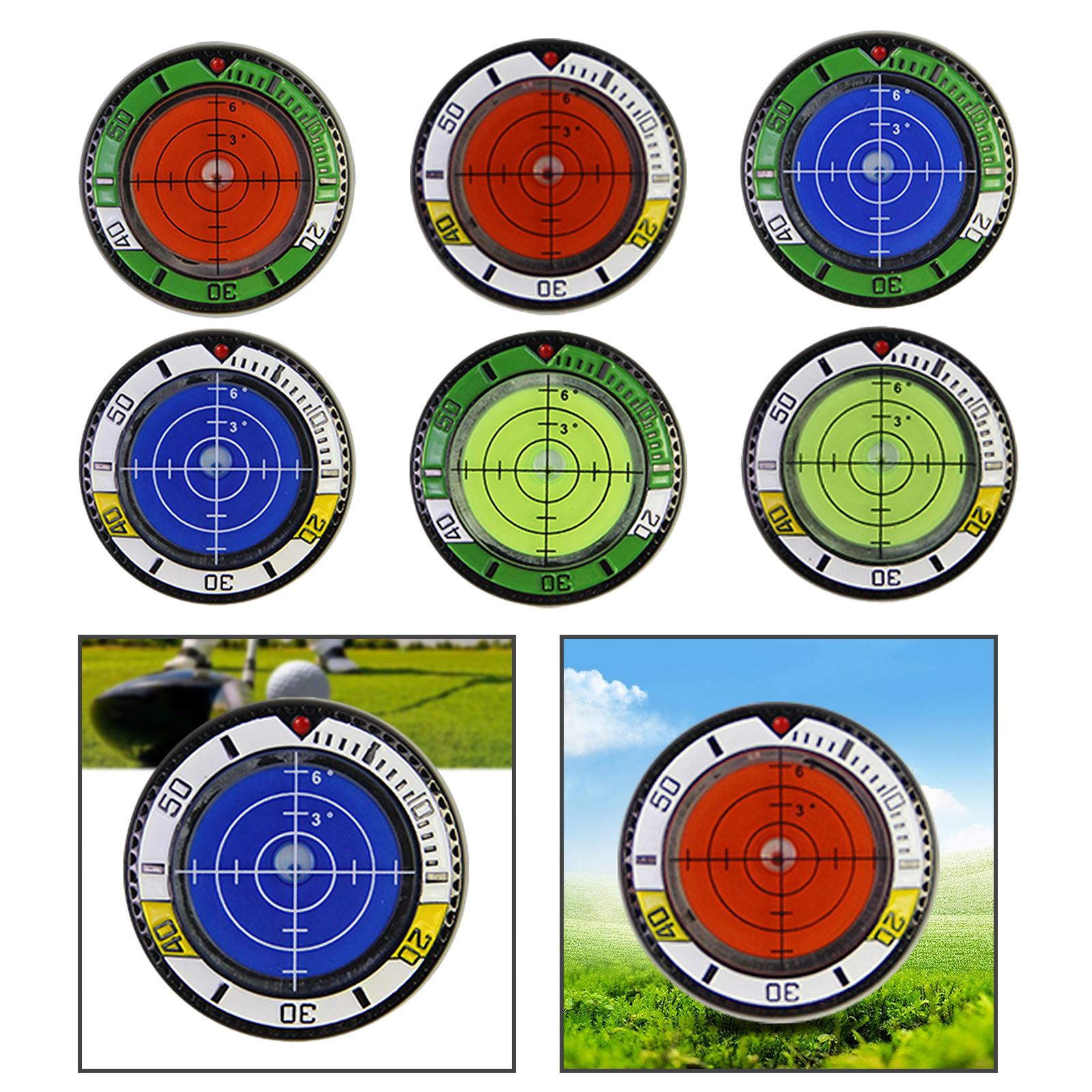 Golf Ball Marker High Precision Alignment Reader Tool Golf Putting Green Reader Orange Color Green